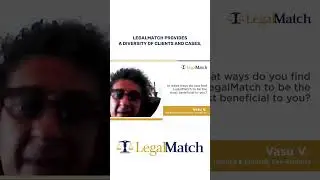 Streamlined Client Acquisition: Vasu V. Success with #LegalMatch #shorts