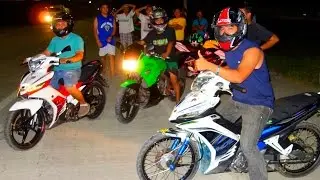 Sniper LC135 vs Kawasaki KR150 vs Raider 150 FU Belang