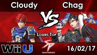 SP72 SF | Cloudy (Roy) Vs. HY | Chag (Bayonetta) - Losers Top 8 - Smash 4