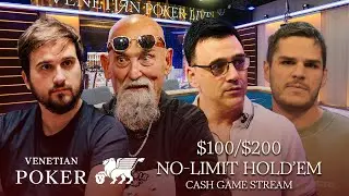HIGH-STAKES $100/$100 Cash Game with Gaston, Okin, 3Coin & Julien Martini