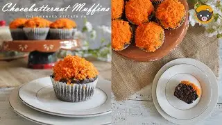 CHOCOBUTTERNUT MUFFINS | Relaxing Cooking Video With Music | The Awkward Kitchen PH