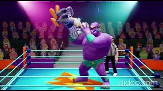 cartoon wrestling