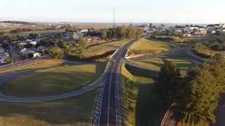 Imagens aéreas de drone em Tio Hugo - RS, Brasil