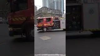 Fire Brigade Responding in Melbourne Victoria 🚒 #fire #responding #siren #truck #firetruck #rescue