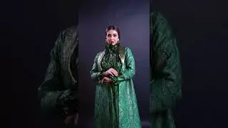 A luxurious abaya with a royal brocade jacket gracefully feminine, uniquely elegant