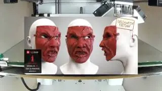 Chaos Space Marine Mask - 3D Printing by Gambody