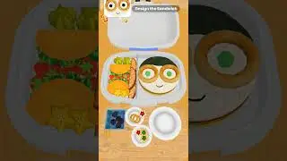 school lunch box packing game