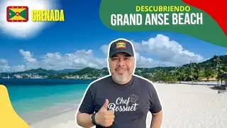 Grand Anse Beach 🏝️ | Grenada 🇬🇩 |West Indies | Caribbean | Chef Bossuet