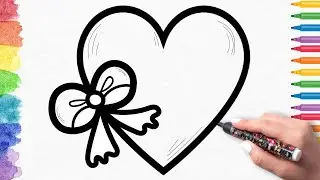 Colorful Heart Drawing ❤️ Easy & Cute Heart Drawing Ideas