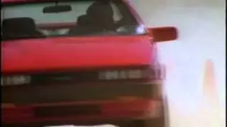Isuzu Impulse Turbo advert 80's 