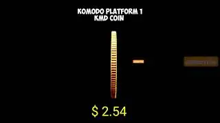 komodo platform 1 kmd coin value#shorts