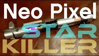 Neopixel Starkiller Lightsaber с Plecter Labs Nano Biscotte 4