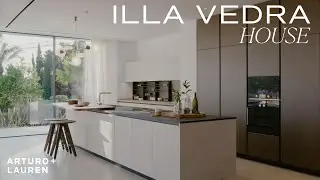 A Modern Minimalist House With Seafront Breathtaking Views Situated in the Mountains