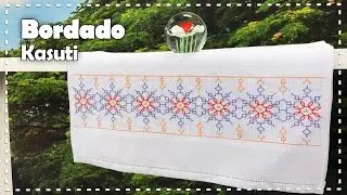 BORDADO KASUTI com Valquíria Campanelli - Programa Arte Brasil - 23/03/2017