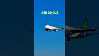 Př&iacute;let letadla AER LINGUS A-320 (Dom.zakladna IRSKO) #letadlo