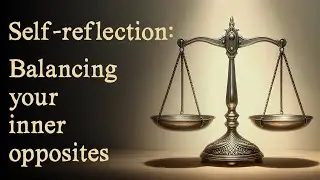 Self-reflection: Balancing Opposites