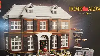 Lego Home Alone House with add-on light kit. 21330 // 3955 pcs 