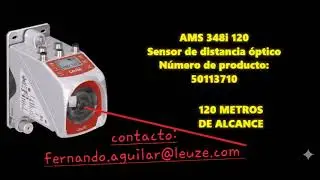 AMS 348i 120 Sensor de distancia &oacute;ptico LEUZE MEXICO
