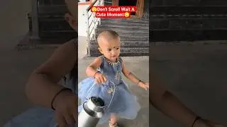🫣Cutest Dudhwali🥰#trending #cutebaby #babymoments #funny #viral #viralbaby #dudhwalibaby
