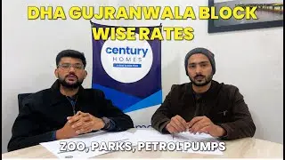 DHA Gujranwala Block Wise Rates 2026 | Latest Plot Prices Update