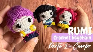 RUMI AMIGURUMI Guerreras K-Pop Demon Hunter a crochet - Parte 2 Cuerpo