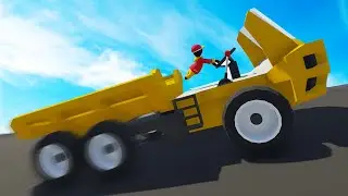 ISKO TRUCK KISNE DIYA in HUMAN FALL FLAT