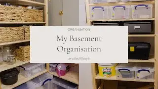 My Basement Organisation | An Edited Lifestyle