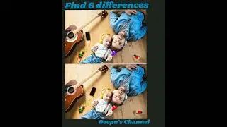 #find 6 differences within 30 seconds 🧐😎#dadbaby
