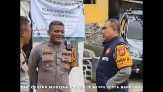 Pos Cukang Monteng Polsek Ibun Polresta Bandung dalam rangka Ops Lilin Lodaya 2025