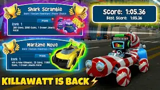 Shark Scramble 🦈| Candy🍭Coupe + Beat Box 🎧 | Beach Buggy Racing 2 🏖🏁| BB Racing 2