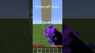 minecraft logic  #minecraftshorts