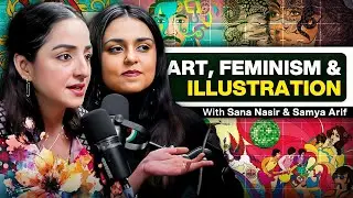 Graphic Illustration, A.I., Art, Feminism and Indus Valley - Samya Arif & Sana Nasir - #TPE 415