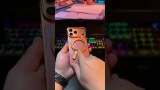 Z shaped metal Alloy High-end Bare Metal Feel iPhone Case #iphone16promax #shorts