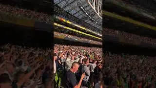 England supporters in Dublin #IRAENG #uefanationsleague #shorts