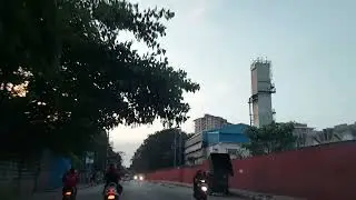 Bangalore Evening Ride | Hoodi Tin Factory Drive via Metro Route | City Vibes Vlog oct3 #moconathvlo