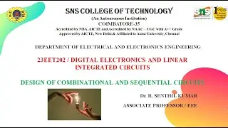 Case Study Decade Counter I Digital Electronics and Linear Integrated Circuits I SNS Institutions