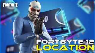 FORTBYTE 12 LOCATION - USE NANA NANA SPRAY - FORTNITE BATTLE ROYALE