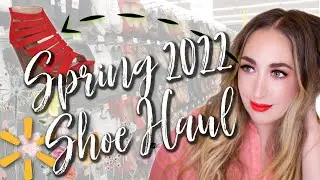 BUYING WAAAAY TOO MANY SHOES! Walmart Spring 2022 Shoe Haul | Part 2