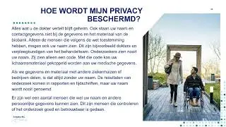 Toestemming voor deelname aan Erasmus Gene Bank