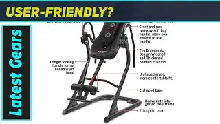 Teclor Inversion Table: The ULTIMATE Back Pain Solution with Heat & Massage!