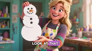 Build a Snowman! ❄️ Winter Wonderland Fun for Kids | Big, Medium, Small Shapes