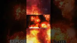 Explosion In Other Animes Vs Explosion In Demon Slayer|| #anime #demonslayer #hashiratrainingarc