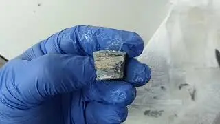 Storage of barium metal under hexadecane