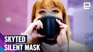 Skyted silent mask hands-on at CES 2024: Now you can gossip freely in public