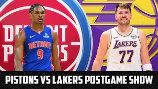 Detroit Pistons vs Los Angeles Lakers Postgame Show | Pistons Talk Podcast