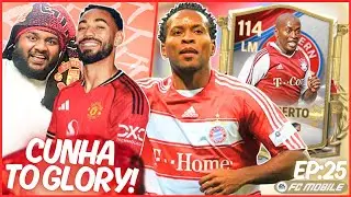 Обзор игрока Glorious Eras HERO Ze Roberto 114 OVR LM! | Cunha To Glory Эпизод: 25 | FC MOBILE