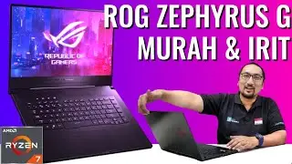 ROG Zephyrus Termurah, Irit Baterai: ASUS ROG Zephyrus G dengan AMD Ryzen 7 3750H dan GTX 1660Ti