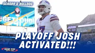 Schopp and Bulldog Reacting To The Win & Playoff Josh Allen Being Activated