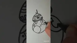 How to draw BB8 - Star Wars
