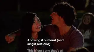 Camp Rock 2 - This is Our Song (Karaoke Instrumental) with Movie Scenes